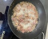 Hình bước làm 4 của món Lòng gà xào mướp