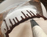 A picture of step 33 of Chocolate cake with whipped cream frosting.