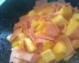 Foto del paso 2 de la receta: Tarta con masa quebrada de jamón y queso