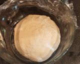 A picture of step 2 of Flatbread from a breadmix.