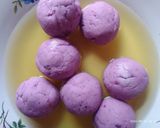 Foto langkah ke 7 dari resep Mendut ubi ungu tepung tapioka.
