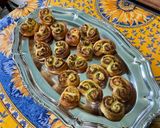 Une image de l'étape 10 de Palmiers pesto parmesan câpres italiennes.