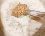 A picture of step 6 of Walnut caramel Payesh (kheer).