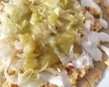 Foto del paso 4 de la receta: Desayuno de campeones 1.8 Huaraches redondos con huevo revuelto