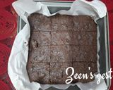 A picture of step 2 of Barley Brownies.