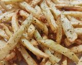 A picture of step 6 of "French Fries in the Air Fryer" 💯🍟.