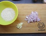 Fehérboros🍷 gombás🍄 rizottó 🍚 recept fázis 2 fotója