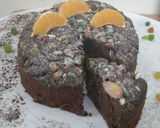A picture of step 3 of Choco orange plum cake.
