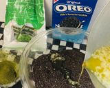 Foto del paso 1 de la receta: Cheesecake de Matcha Con Base De Galletas Oreo 🍰