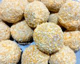 Foto langkah ke 5 dari resep Bola Ubi Ungu Isi Coklat.