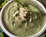 A picture of step 2 of No cheese pesto sauce 😋.