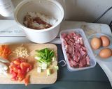 รูปขั้นตอนการทำที่ 1 ของ ข้าวผัดหมูหมัก