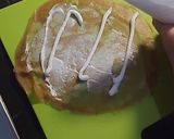 Foto langkah ke 4 dari resep Mille crêpes matcha.