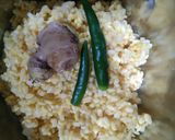 A picture of step 1 of Stuffed moong dal wrap.