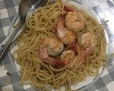 Foto langkah ke 4 dari resep Spaghetti aglio olio seafood.