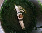 A picture of step 2 of Palak Puri.