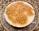 A picture of step 8 of Rice Pudding Cake.