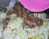 Foto langkah ke 3 dari resep Tumis daging rebus dengan sawi putih.
