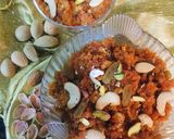 A picture of step 7 of Carrot Halwa.