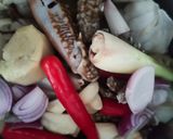 Gambar langkah 3 resipi Ketam Katok Serai.