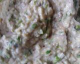 A picture of step 3 of Baigan ka raita.