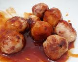 Foto langkah ke 4 dari resep BOLA DAGING isi MOZZARELLA.