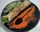 A picture of step 10 of Smokey roll paratha.
