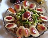 A picture of step 4 of Lobiya chaat.