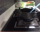 A picture of step 1 of Golden milk | turmeric milk.