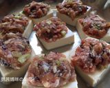 A picture of step 7 of Sea and Land Tofu Platter.