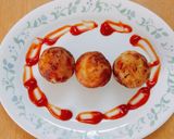 A picture of step 5 of Dahi Ke Sholey.