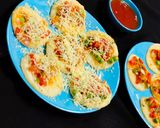मिनी उत्तपम बाइट्स(mini uttapam bites recipe in hindi) रेसिपी चरण 7 फोटो