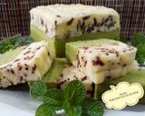 Foto langkah ke 14 dari resep 407. Brownis Kukus Putih Telur Lapis Matcha #PR_BrowniesDCC.