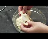 Foto langkah ke 4 dari resep Donut tanpa telur metode sponge & dough.