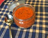 Une image de l'étape 8 de Sauce salade aillée au poivron rouge et moutarde de Dijon.