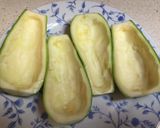 Foto del paso 2 de la receta Calabacines rellenos gratinados