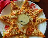 A picture of step 4 of Dosa Pizza.