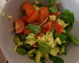 A picture of step 3 of My Avocado +Poached Egg Breakfast.💟.