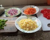 A picture of step 2 of Potato peas stew.