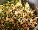 A picture of step 1 of Paneer Paratha.