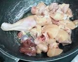 A picture of step 1 of Chicken Karahi.