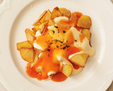 Foto del paso 5 de la receta: Patatas bravas con salsas de Alioli y Agridulce
