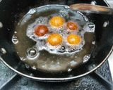 A picture of step 13 of Warm gulab jamun in sweet crunchy tacos.