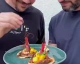 Foto del paso 1 de la receta: Tacos de Carrillera y Gamba Roja