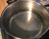 Une image de l'étape 1 de Crozets de sarrasin au lard, crème et grana padano.