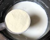 A picture of step 3 of Garlic Kheer.