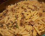 Foto del paso 20 de la receta: Macarrones con nata y champiñones gratinados