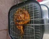 Foto langkah ke 4 dari resep Ikan Mas Bakar Aroma Kacang dengan Minyak Wijen.