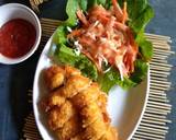 Cara Membuat Chicken katsu ll salad 4