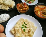 Foto langkah ke 4 dari resep Roti Jala Kuah Kari.